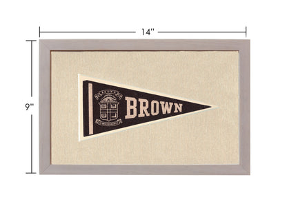 Vintage Brown Pennant