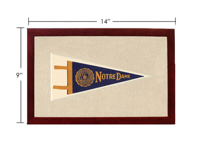 Americana Memories Vintage Pennants and Memorabilia Vintage Notre Dame Pennant