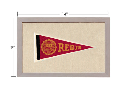 Vintage Regis College Pennant