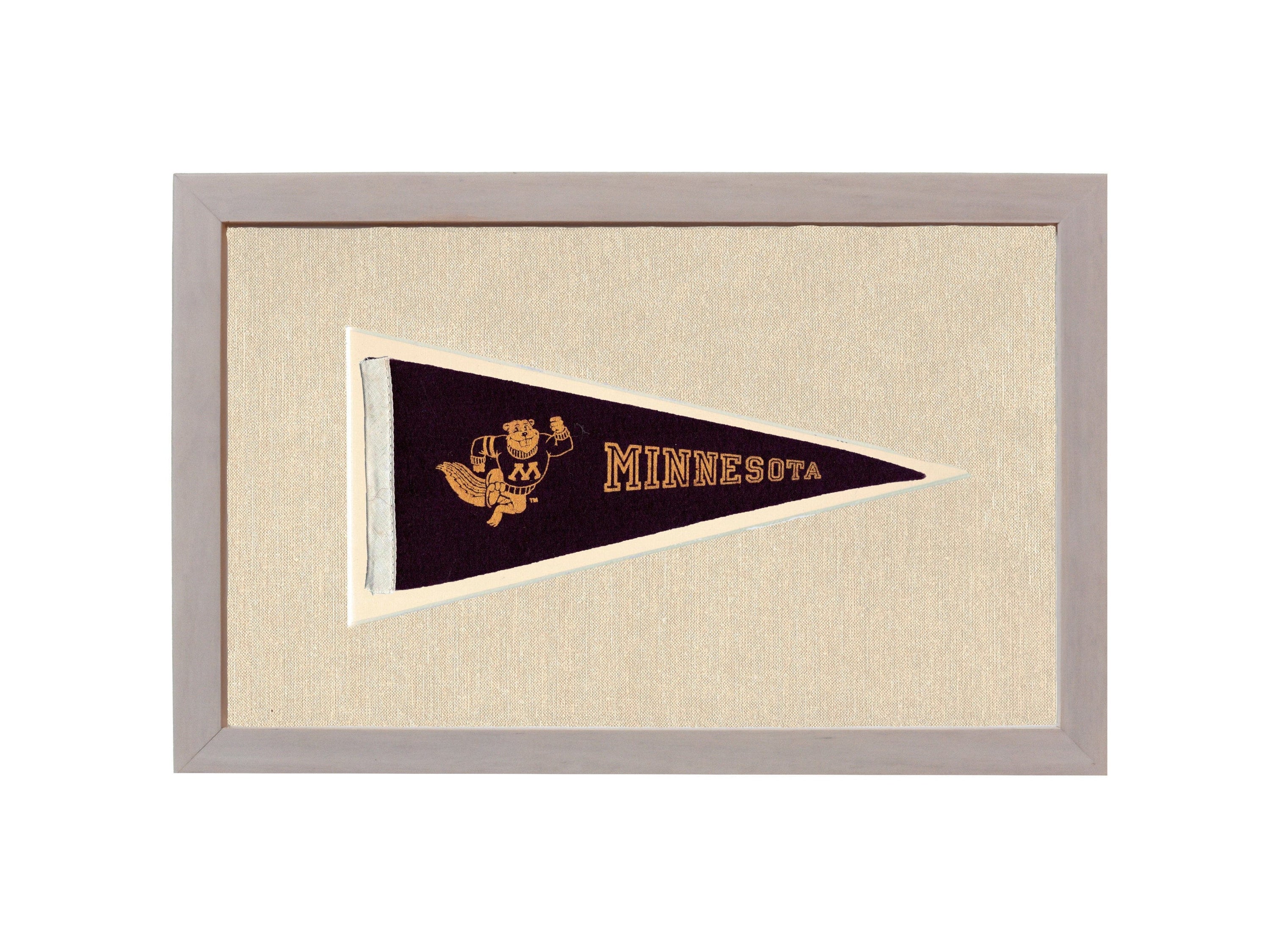 Americana Memories Vintage Pennants and Memorabilia Vintage Minnesota Pennant
