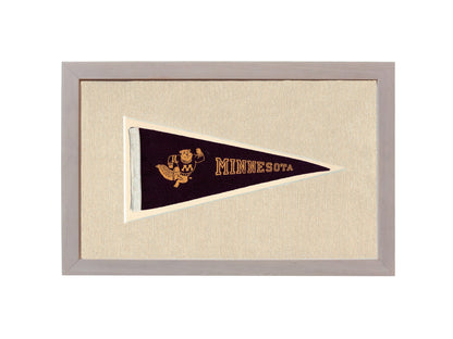 Americana Memories Vintage Pennants and Memorabilia Vintage Minnesota Pennant