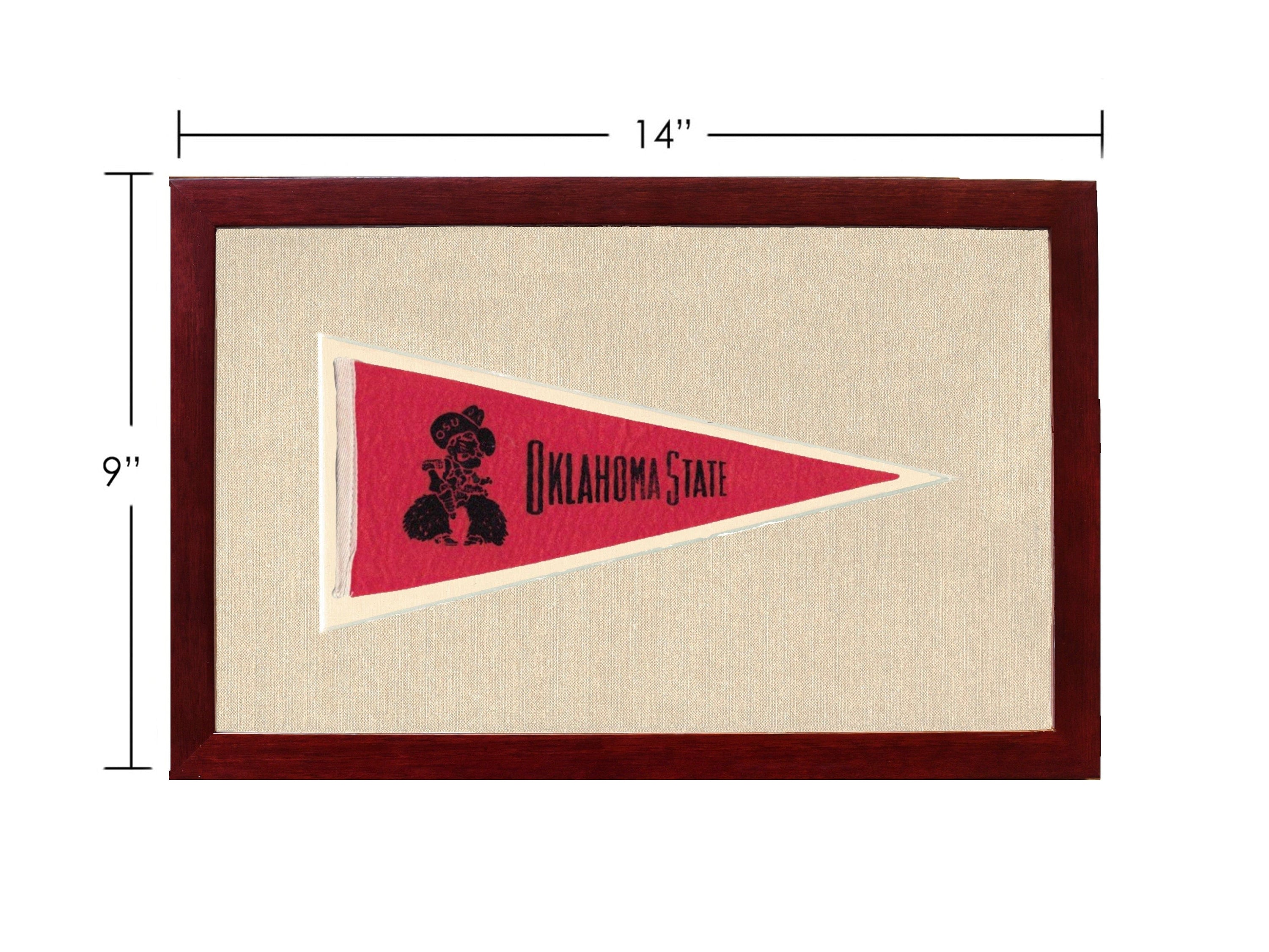 Americana Memories Vintage Pennants and Memorabilia Vintage Oklahoma State University Pennant