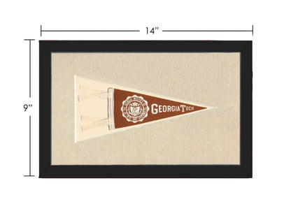 Americana Memories Vintage Pennants and Memorabilia Vintage Georgia Tech Pennant