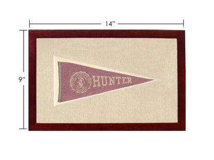 Vintage Hunter College Pennant