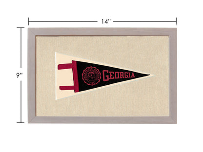 Americana Memories Vintage Pennants and Memorabilia Vintage University of Georgia Pennant