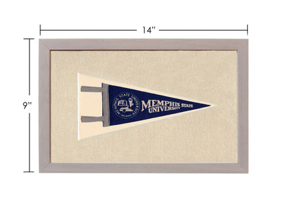 Americana Memories Vintage Pennants and Memorabilia Vintage Memphis State University Pennant