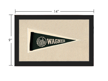 Americana Memories Vintage Pennants and Memorabilia Vintage Wagner College Pennant