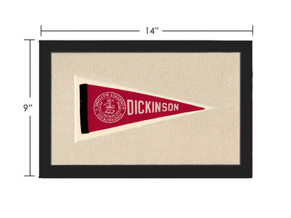 Americana Memories Vintage Pennants and Memorabilia Vintage Dickinson College Pennant