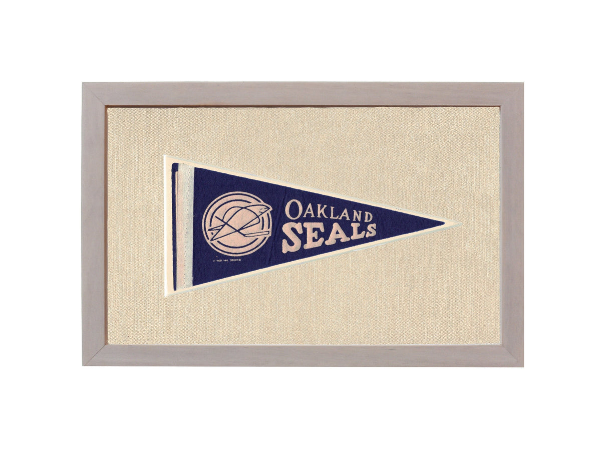 Americana Memories Vintage Pennants and Memorabilia Vintage Oakland Seals Pennant