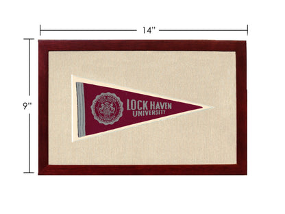 Americana Memories Vintage Pennants and Memorabilia Vintage Lock Haven University Pennant