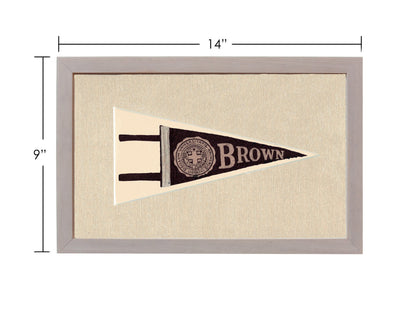 Americana Memories Vintage Pennants and Memorabilia Vintage Brown University Pennant