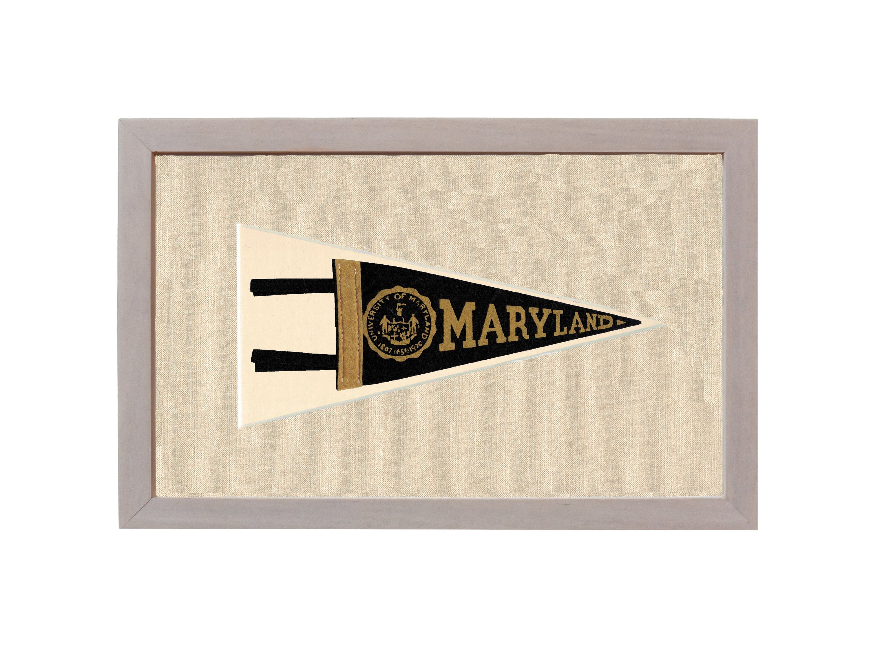 Vintage University of Maryland Pennant