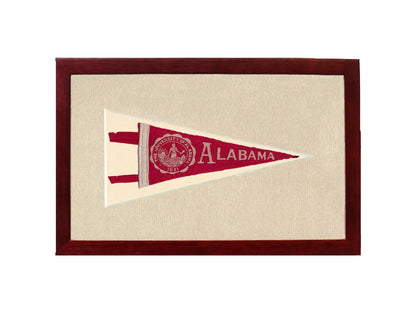 Americana Memories Vintage Pennants and Memorabilia Vintage University of Alabama Pennant