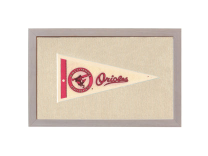 Americana Memories Vintage Pennants and Memorabilia Vintage Baltimore Orioles Pennant