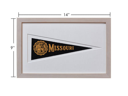 Vintage University of Missouri Hormel Pennant