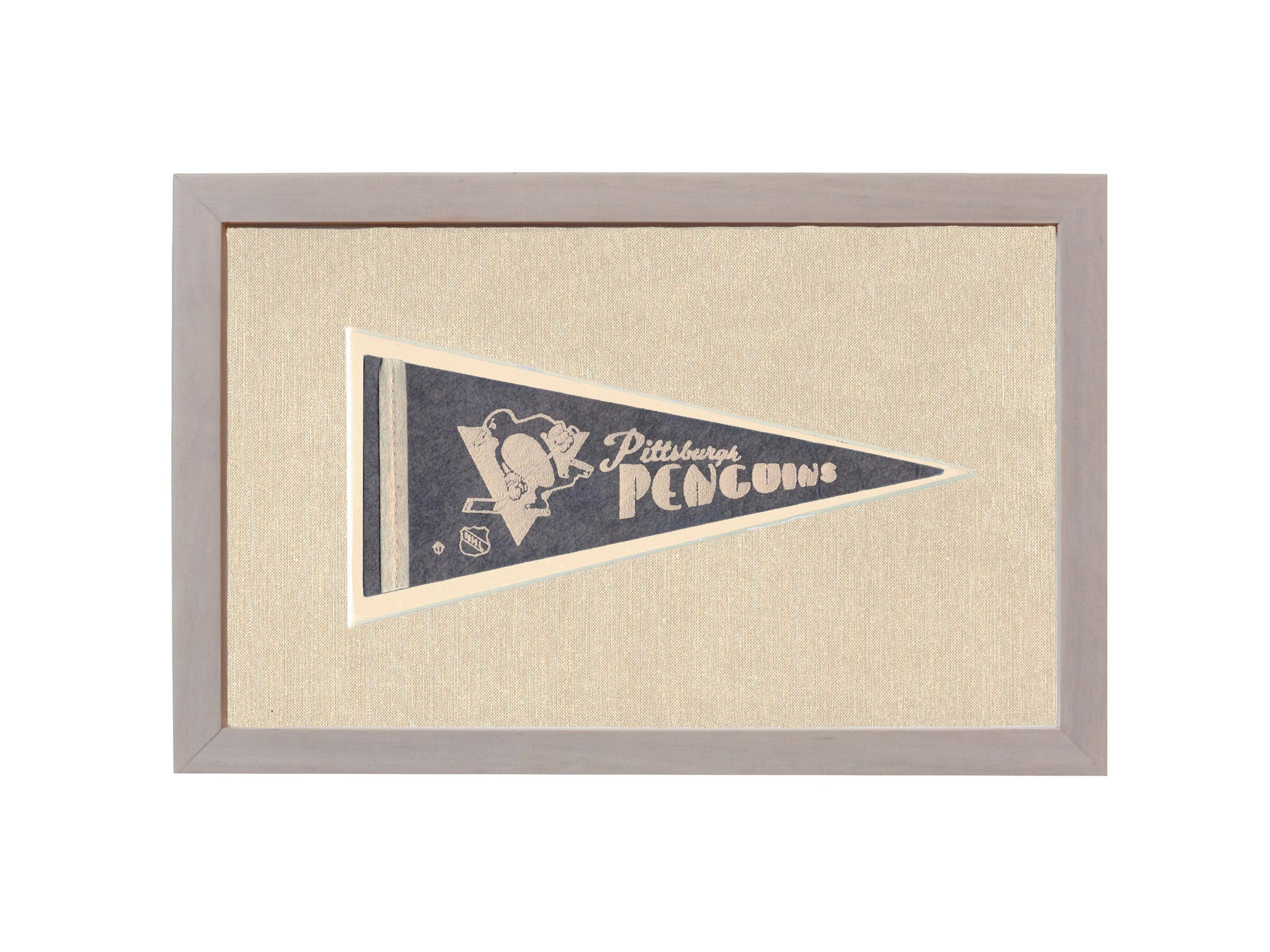 Americana Memories Vintage Pennants and Memorabilia Vintage Pittsburgh Penguins Pennant
