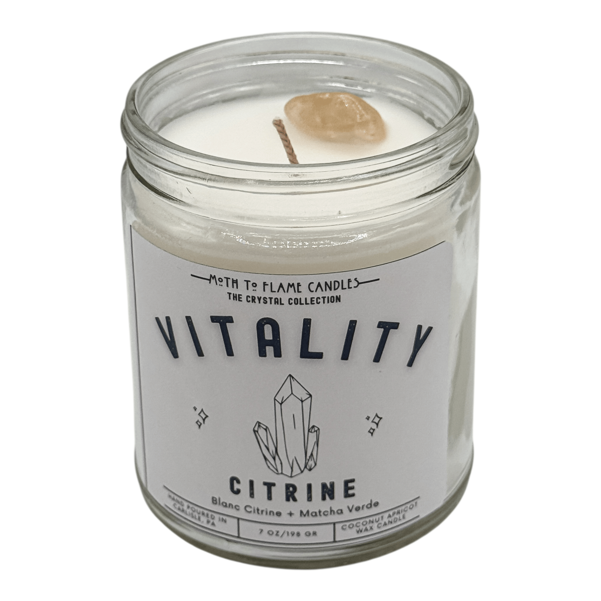 Moth to Flame Candles Candles Vitality – 7 oz Candle