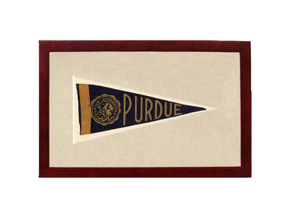 Americana Memories Vintage Pennants and Memorabilia Vintage Purdue Pennant