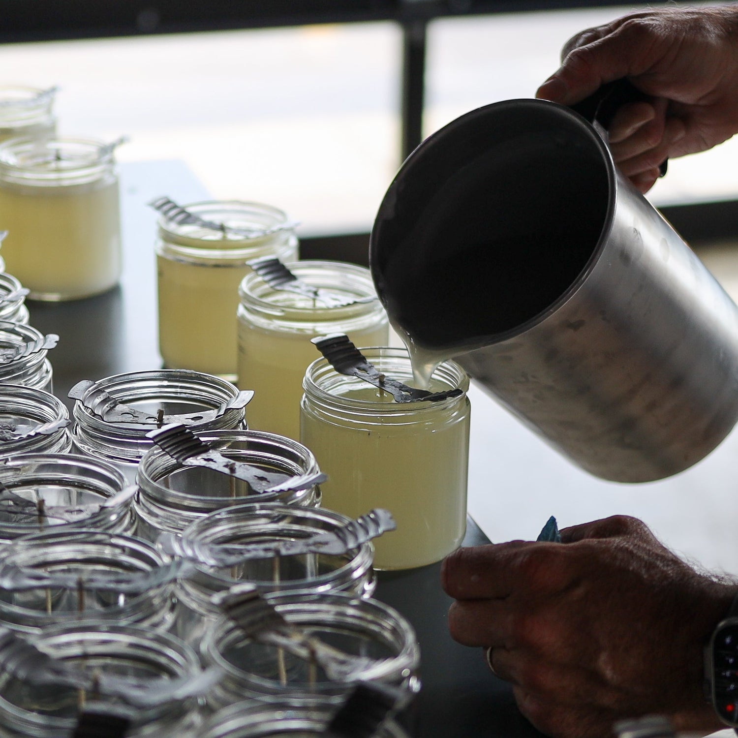 Citronella Tallow &amp; Beeswax Candle | All Natural, Non-Toxic, Clean Burning