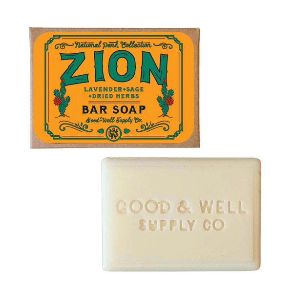 Good & Well Supply Co Bar Soap Zion National Park Bar Soap