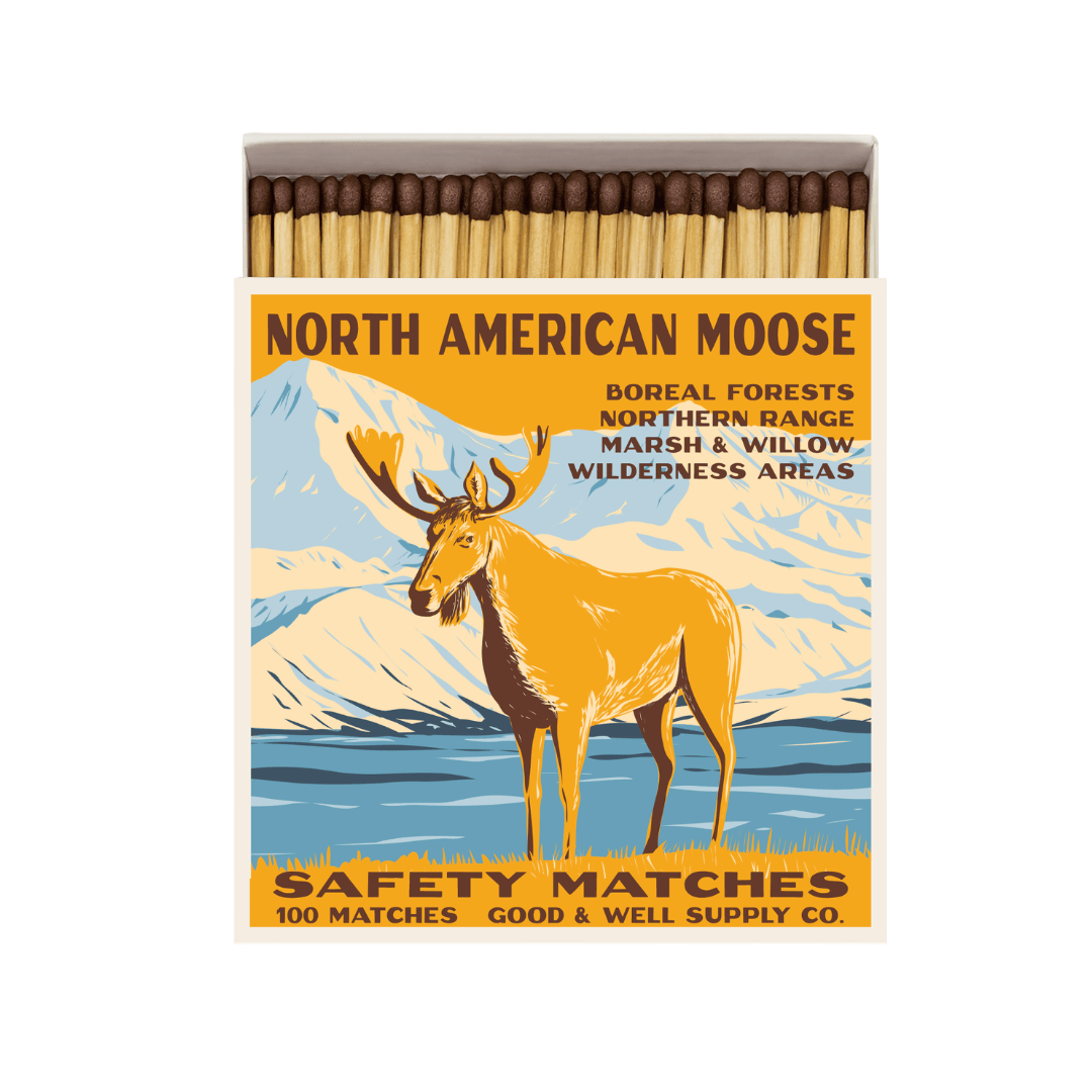 Good &amp; Well Supply Co. North American Moose Cabin Matches