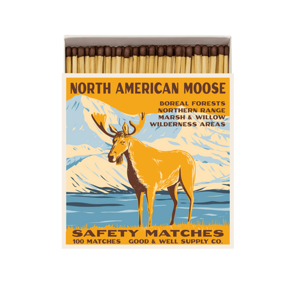 Good &amp; Well Supply Co. North American Moose Cabin Matches