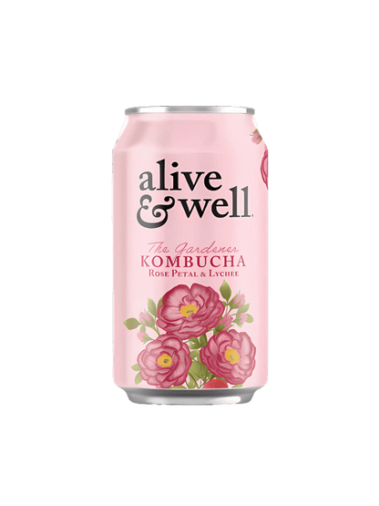 Rose Petal &amp; Lychee Kombucha