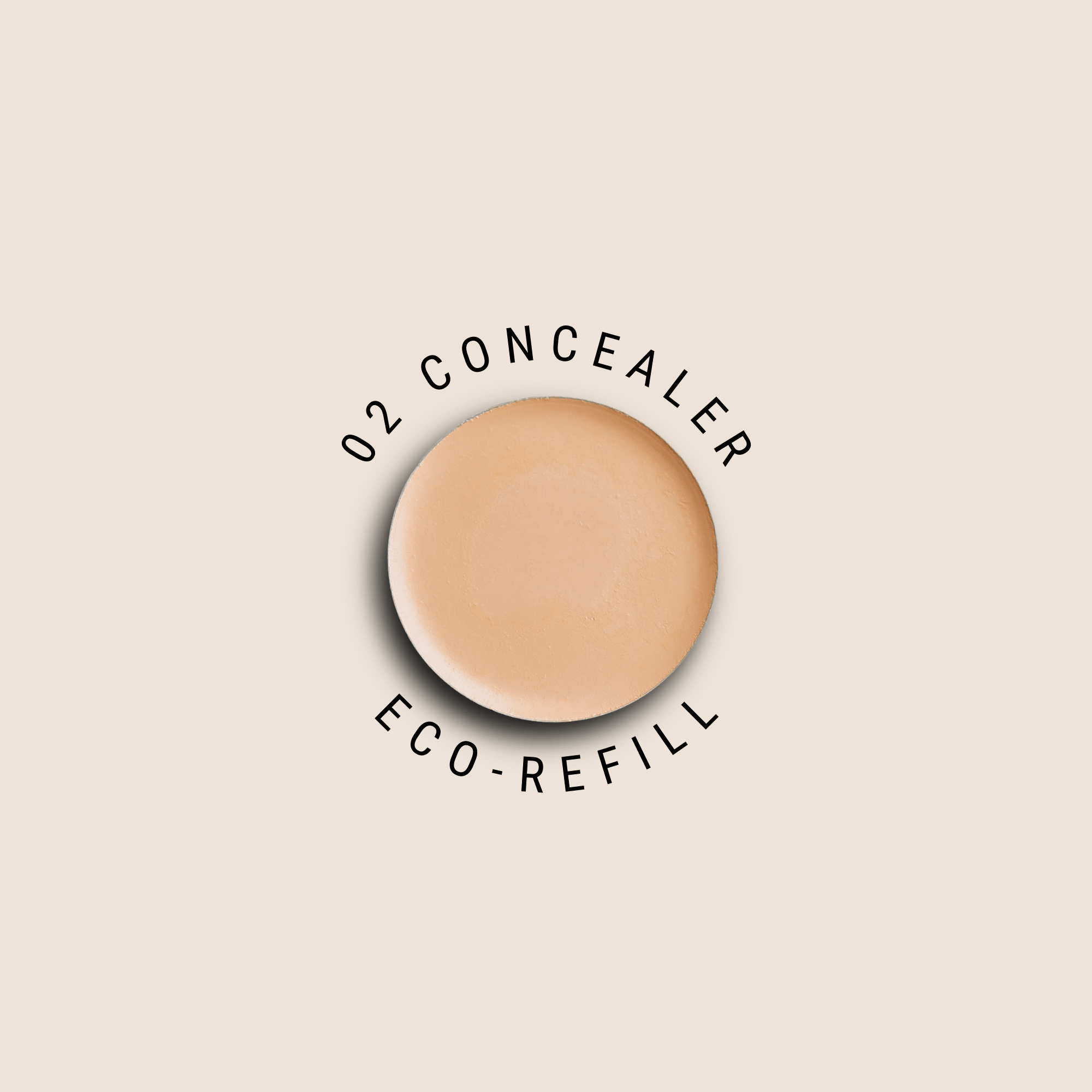 Candid Naturals 02 Light - Warm / ECO-Refill ONLY Cream Concealer
