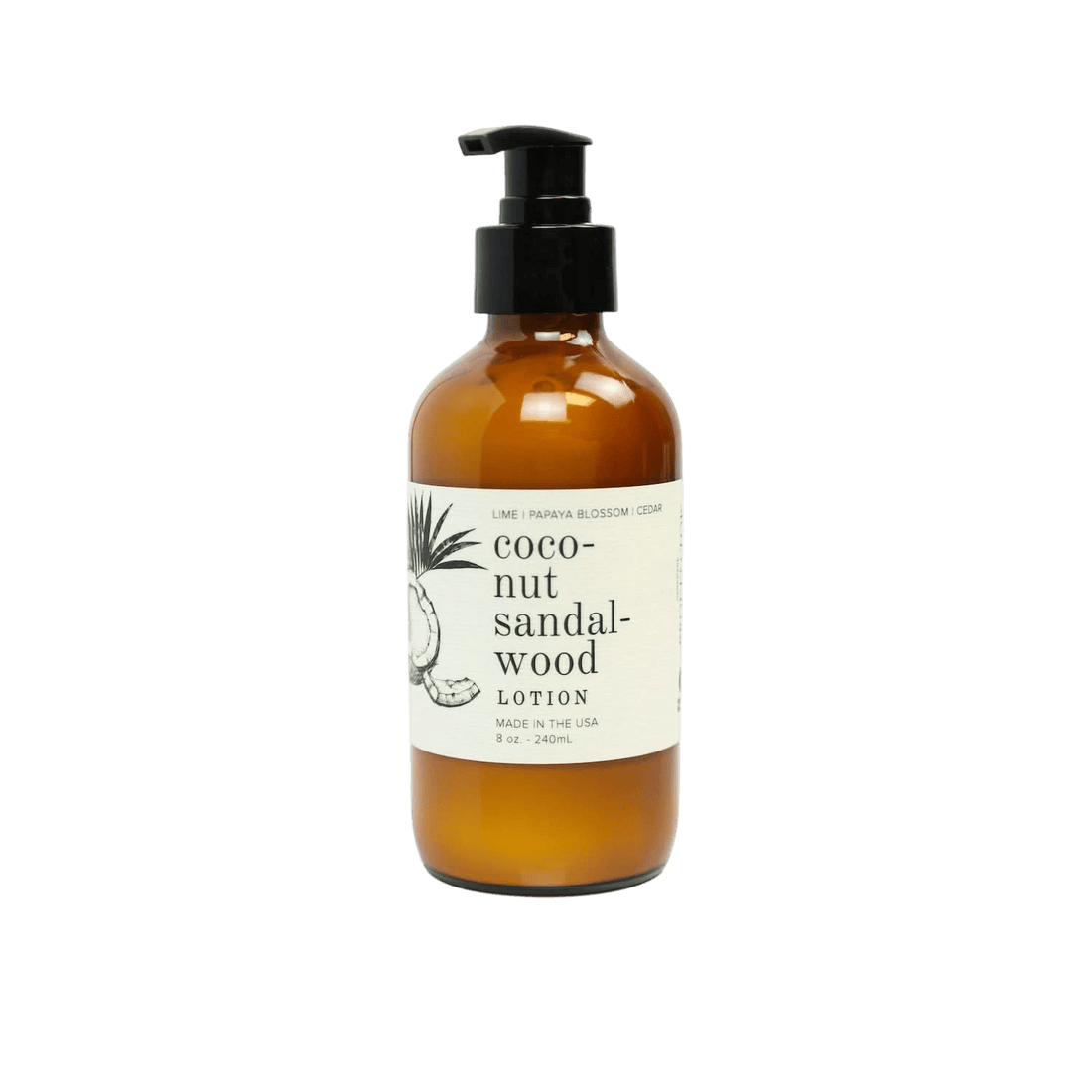 Broken Top Brands Body Lotion 8oz Coconut Sandalwood Body Lotion