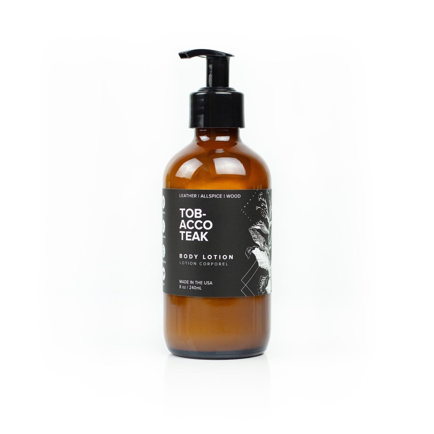 Broken Top Brands Body Lotion 8oz Tobacco Teak Body Lotion