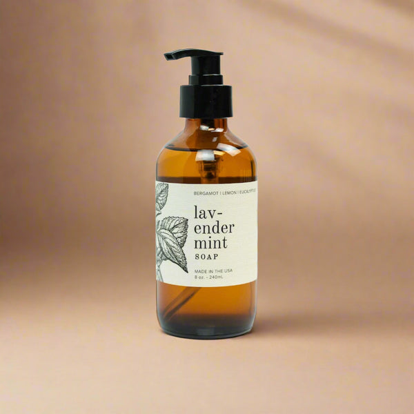 Lavender Mint Liquid Soap - My American Goods