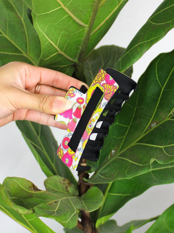 Groovy Floral Hair Clip - My American Goods
