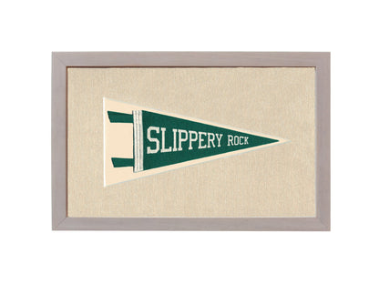 Americana Memories Vintage Pennants and Memorabilia Vintage Slippery Rock University Pennant