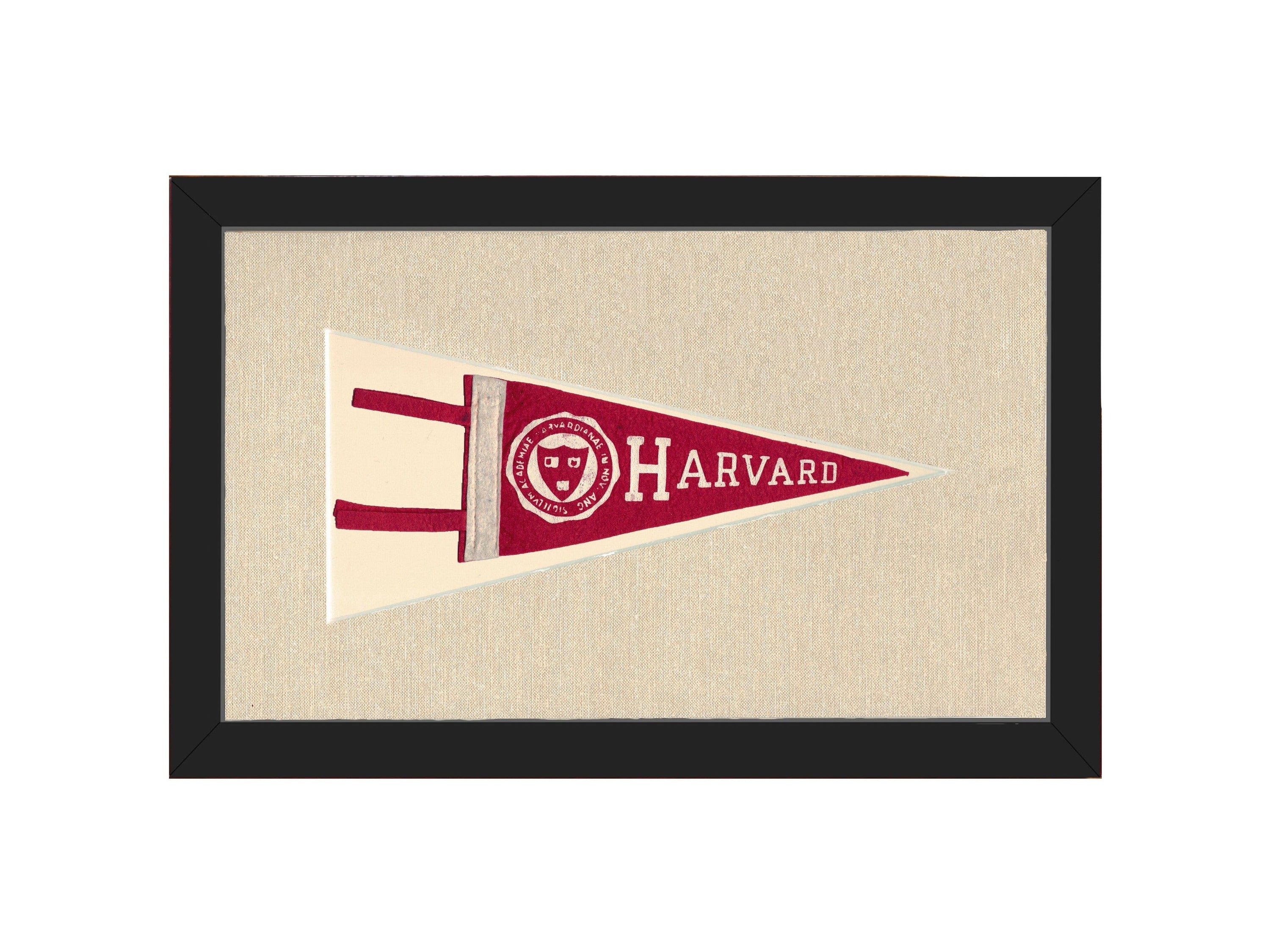 Americana Memories Vintage Pennants and Memorabilia Vintage Harvard Pennant