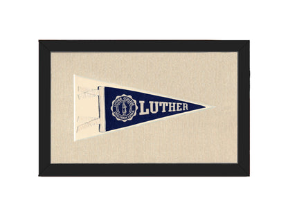 Americana Memories Vintage Pennants and Memorabilia Vintage Luther College Pennant