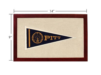 Vintage University of Pittsburgh Pennant