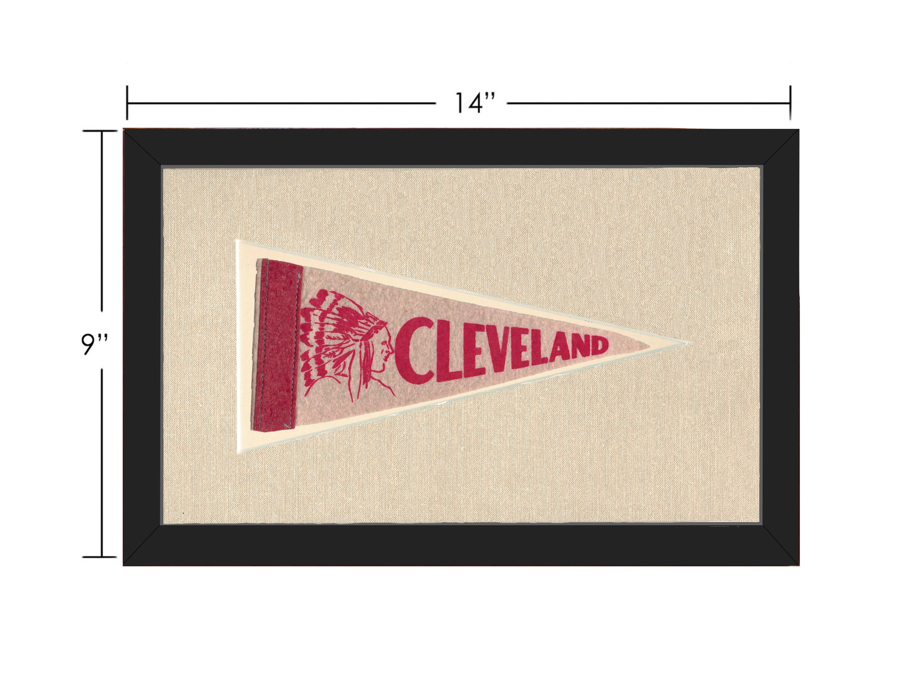 Vintage Cleveland Indians Pennant