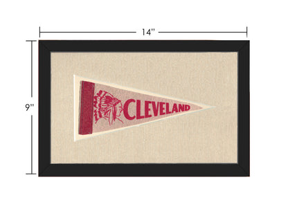 Vintage Cleveland Indians Pennant