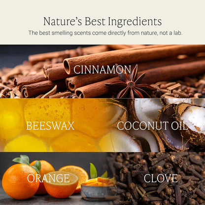 Cinnamon Orange Clove Jar Candle