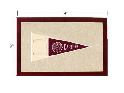 Americana Memories Vintage Pennants and Memorabilia Vintage Earlham College Pennant
