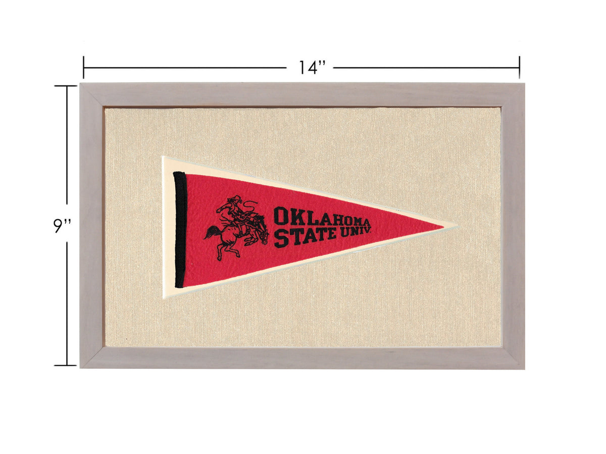 Vintage Oklahoma State University Pennant