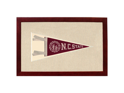 Vintage NC State College Pennant