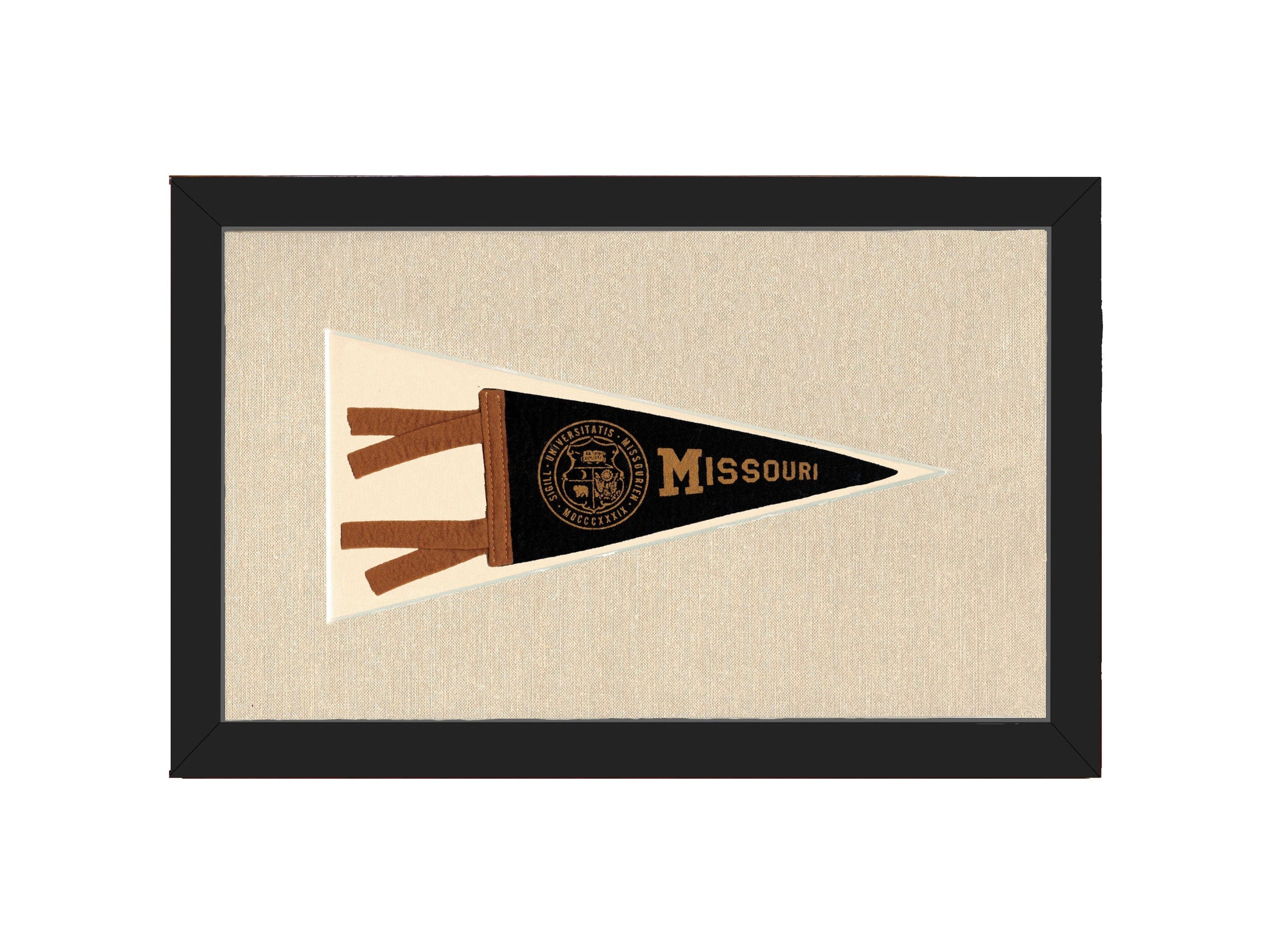 Americana Memories Vintage Pennants and Memorabilia Vintage University of Missouri Pennant