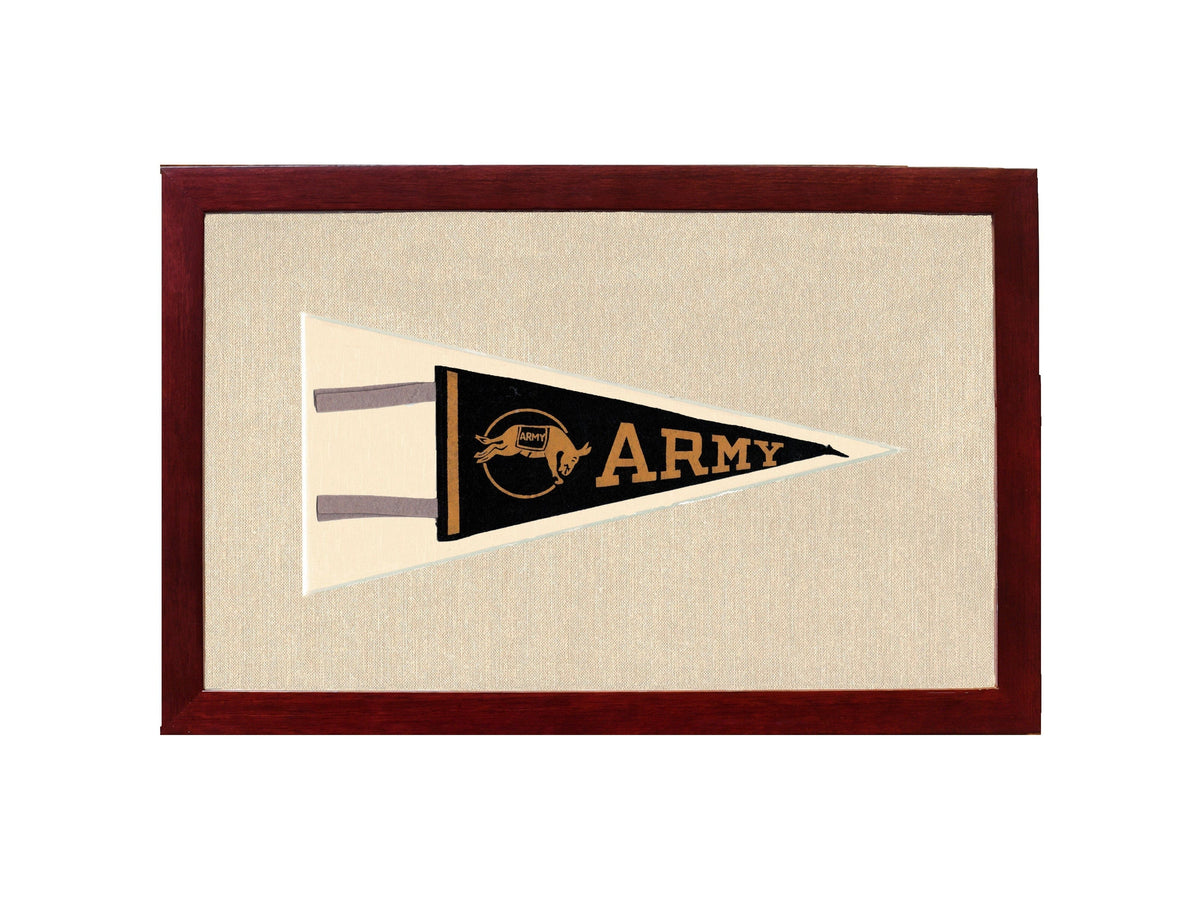 Americana Memories Vintage Pennants and Memorabilia Vintage Army Pennant