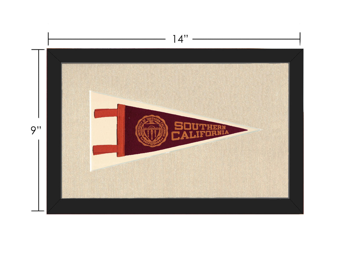 Americana Memories Vintage Pennants and Memorabilia Vintage University of Southern California Pennant