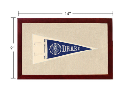 Americana Memories Vintage Pennants and Memorabilia Vintage Drake University Pennant