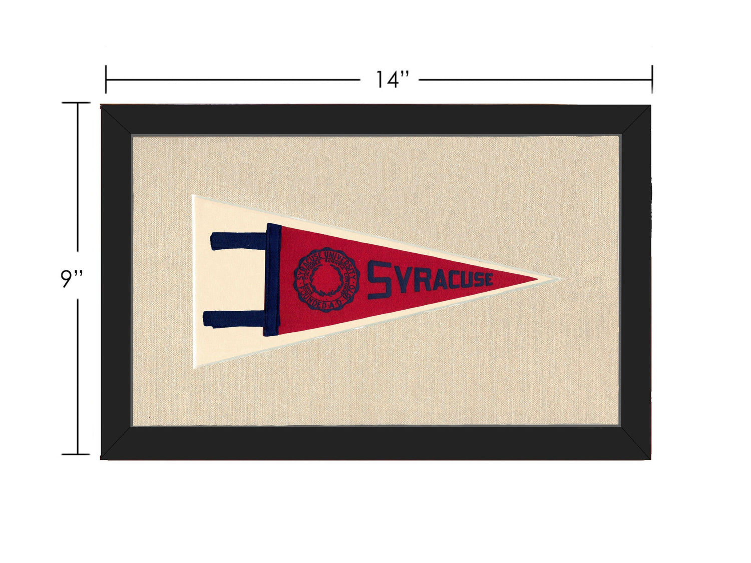 Americana Memories Vintage Pennants and Memorabilia Vintage Syracuse University Pennant
