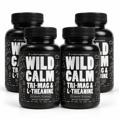 Wild Tri-Mag – Triple Magnesium Complex for Sleep w/L Theanine