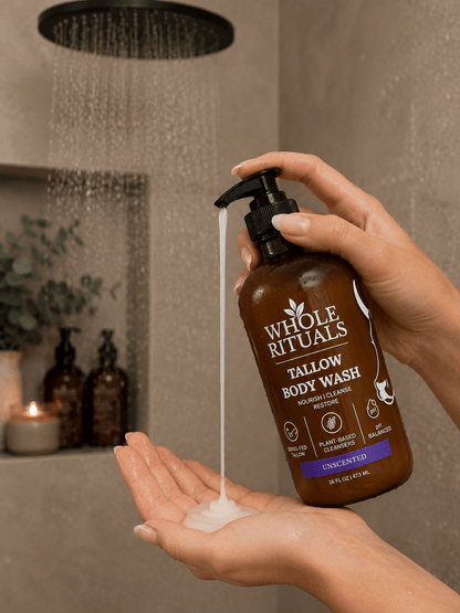 Whole Rituals Body Wash Unscented Tallow Body Wash – 16 oz