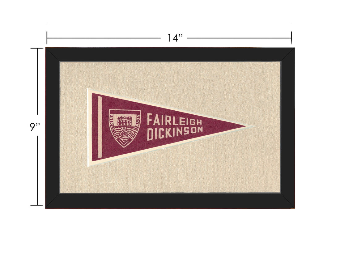 Vintage Fairleigh Dickinson Pennant